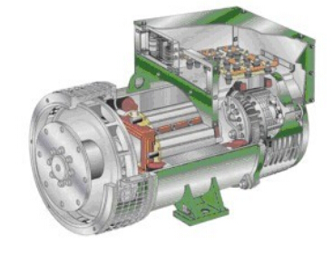新兴发电机内部结构图 新兴发电机内部结构图